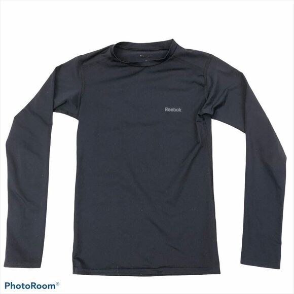 Boy Reebok Black Play Warm/Dry Top and Pants Small - Picture 2 of 10